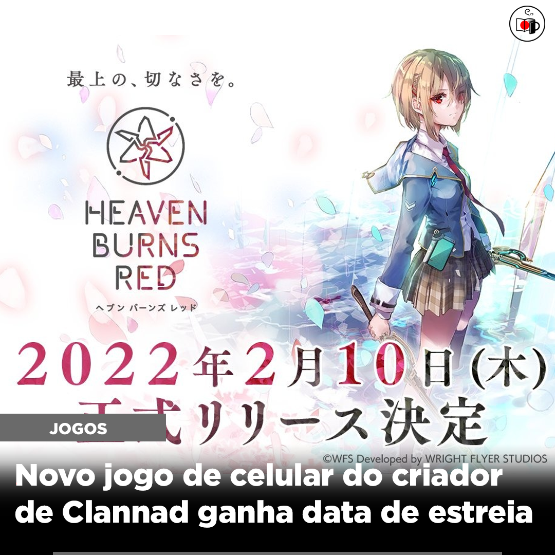 Novo jogo de celular do criador de Clannad ganha data de estreia