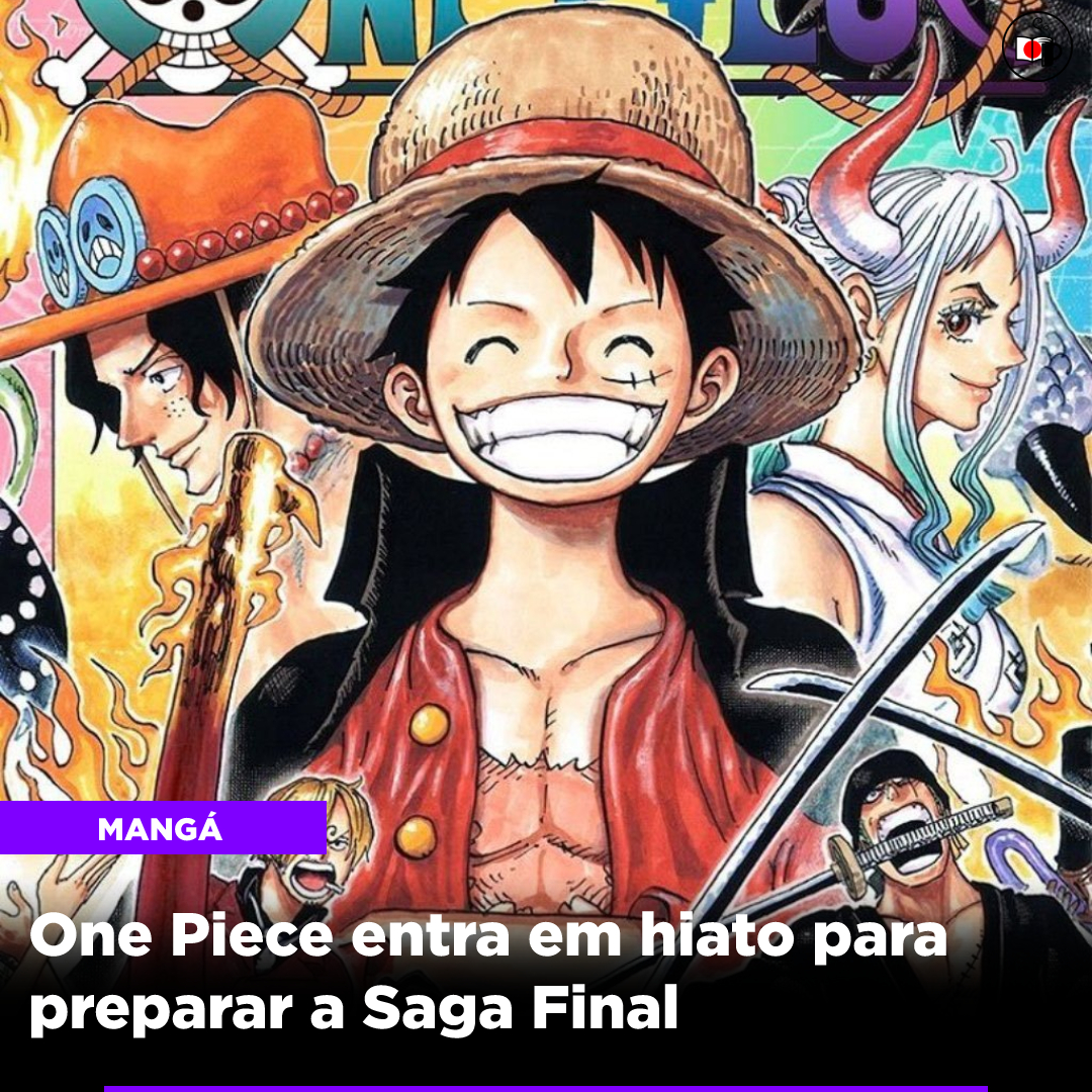 ONE PIECE  Hiato e saga final são anunciados - Suco de Mangá