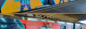 Crunchyroll divulga os animes da temporada no trem de SP