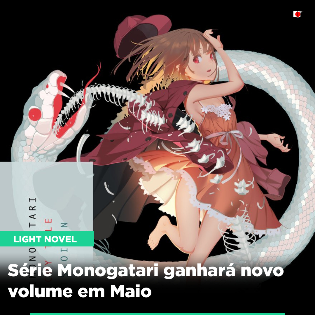 Série Monogatari ganhará novo volume em Maio