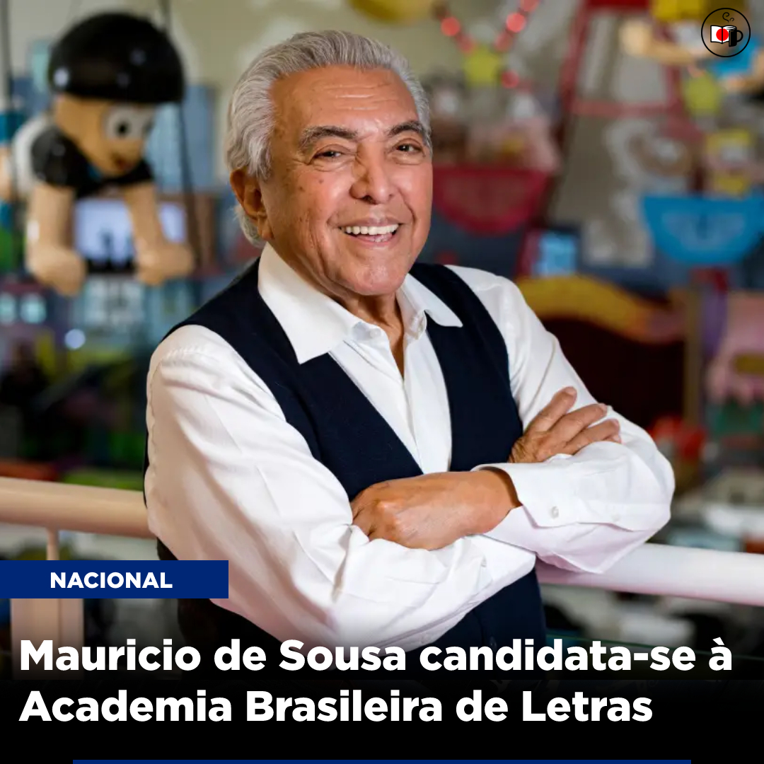 Mauricio de Sousa candidata-se à Academia Brasileira de Letras