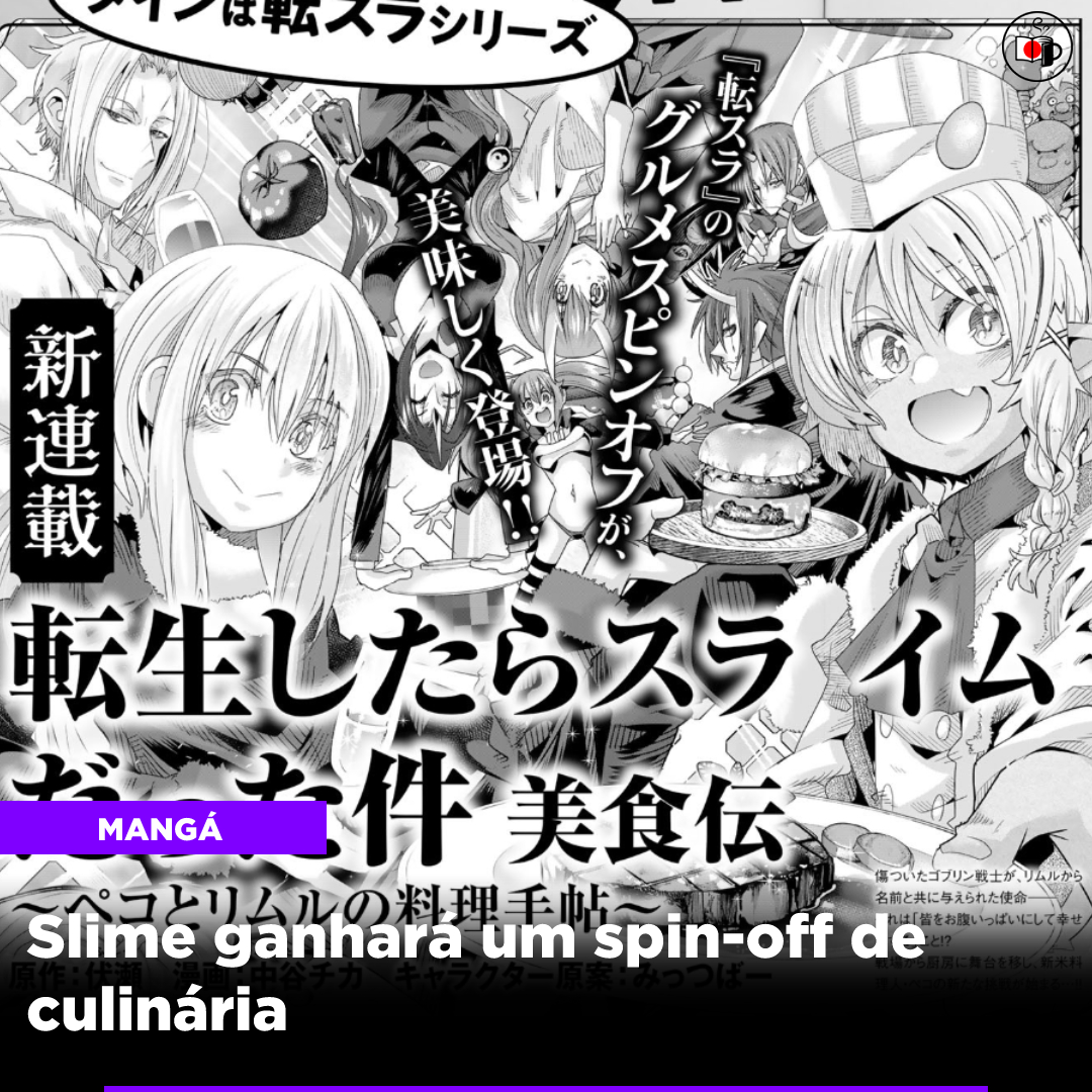 Slime ganhará um spin-off de culinária