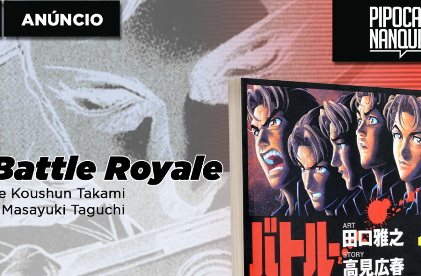 CCXP 2023 | Pipoca e Nanquim anuncia Battle Royale, de Koushun Takami e Masayuki Taguchi