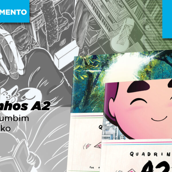 Cris Eiko e Paulo Crumbim lançam novo Quadrinhos A2