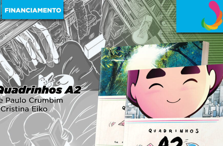Cris Eiko e Paulo Crumbim lançam novo Quadrinhos A2