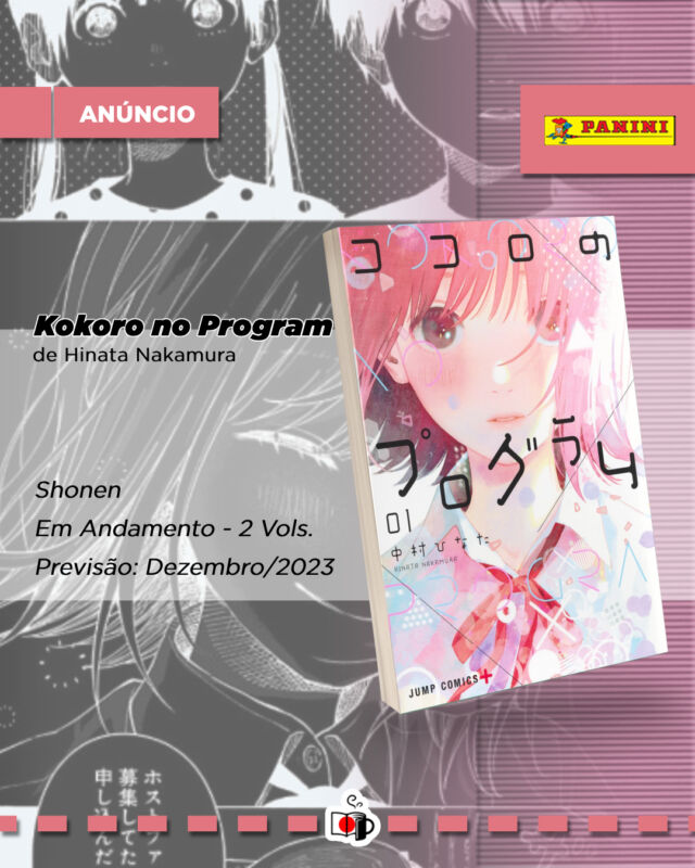 Novo mangá pela Panini: “Kokoro no Program”